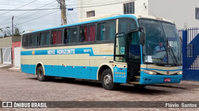 Viação Novo Horizonte 1020711 na cidade de Barra da Estiva, Bahia, Brasil, por Flávio  Santos. Número da foto: #10514122.