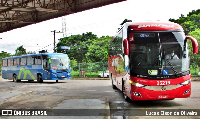 Viação Santa Cruz 23219 na cidade de Alfenas, Minas Gerais, Brasil, por Lucas Elson de Oliveira. ID da foto: 10514791.