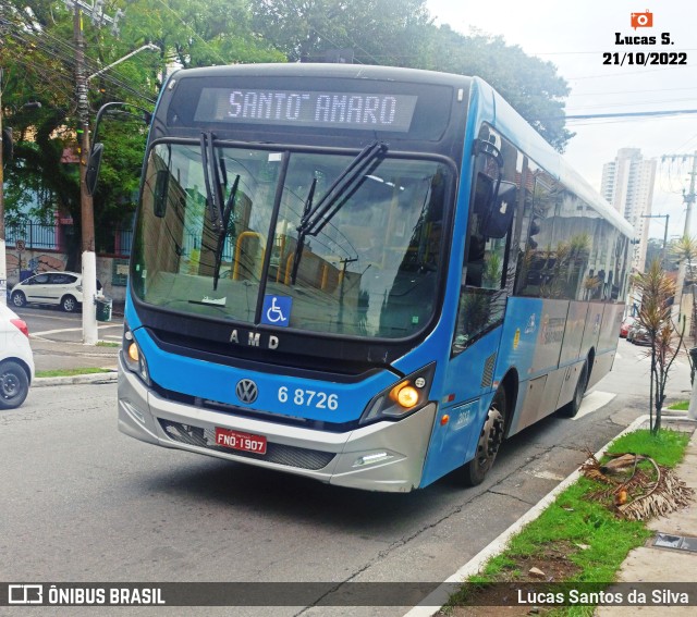 Cooper Líder > A2 Transportes 6 8726 na cidade de São Paulo, São Paulo, Brasil, por Lucas Santos da Silva. ID da foto: 10514047.