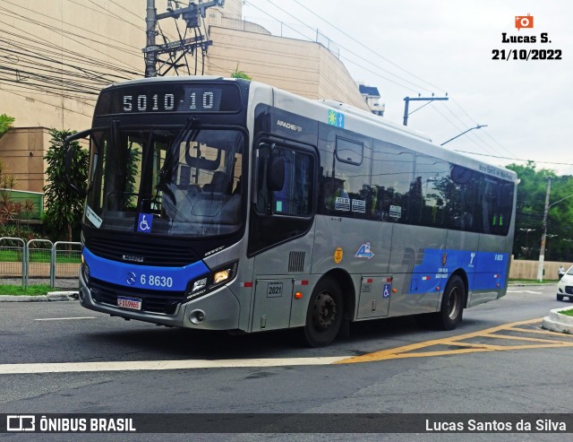 Cooper Líder > A2 Transportes 6 8630 na cidade de São Paulo, São Paulo, Brasil, por Lucas Santos da Silva. ID da foto: 10514082.