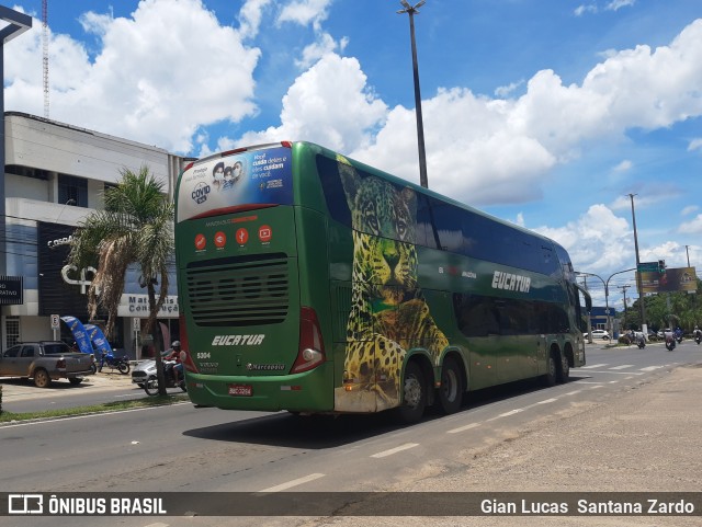 Eucatur - Empresa União Cascavel de Transportes e Turismo 5304 na cidade de Ji-Paraná, Rondônia, Brasil, por Gian Lucas  Santana Zardo. ID da foto: 10513809.