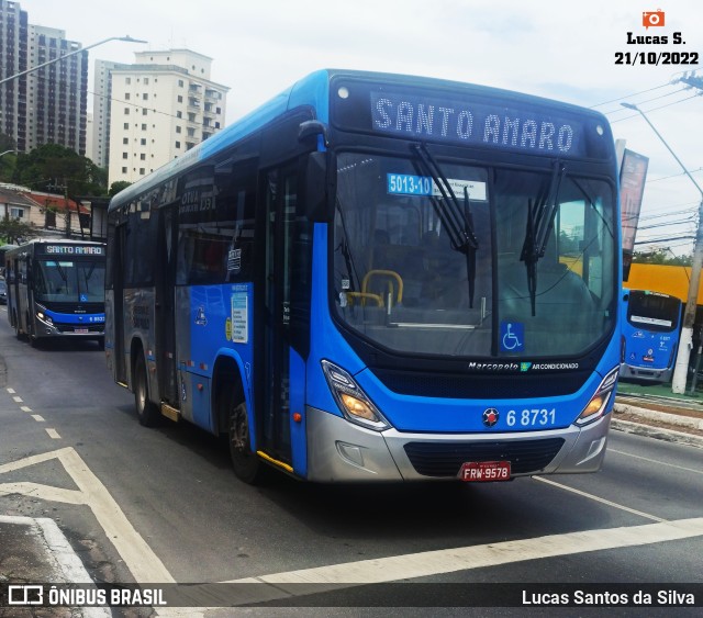 Cooper Líder > A2 Transportes 6 8731 na cidade de São Paulo, São Paulo, Brasil, por Lucas Santos da Silva. ID da foto: 10514046.