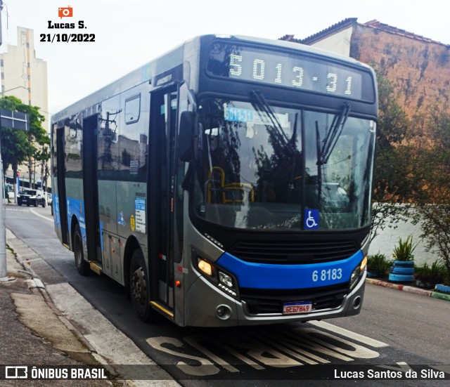 Cooper Líder > A2 Transportes 6 8183 na cidade de São Paulo, São Paulo, Brasil, por Lucas Santos da Silva. ID da foto: 10514068.