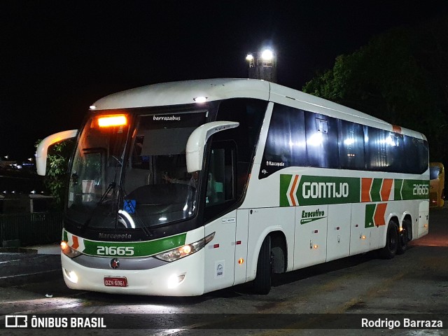 Empresa Gontijo de Transportes 21665 na cidade de Belo Horizonte, Minas Gerais, Brasil, por Rodrigo Barraza. ID da foto: 10514909.