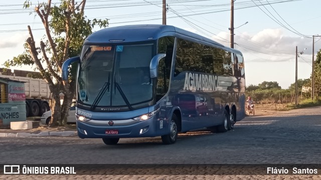 Viação Águia Branca 27500 na cidade de Cruz das Almas, Bahia, Brasil, por Flávio  Santos. Número da foto: #10514159.