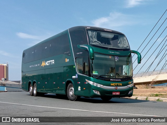 Viação Motta 18019 na cidade de Campinas, São Paulo, Brasil, por José Eduardo Garcia Pontual. Número da foto: #10518297.