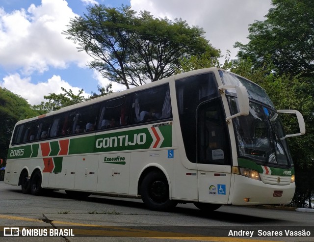 Empresa Gontijo de Transportes 20165 na cidade de São Paulo, São Paulo, Brasil, por Andrey  Soares Vassão. Número da foto: #10516675.