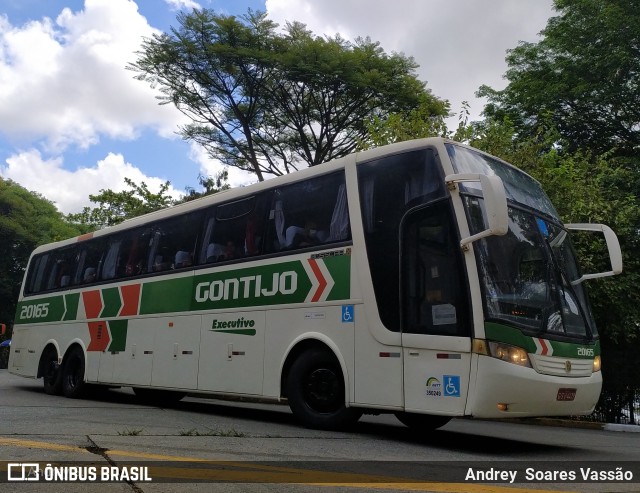 Empresa Gontijo de Transportes 20165 na cidade de São Paulo, São Paulo, Brasil, por Andrey  Soares Vassão. ID da foto: 10516675.