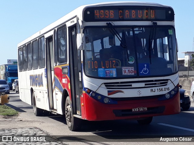 Transportadora Tinguá RJ 156.016 na cidade de Nova Iguaçu, Rio de Janeiro, Brasil, por Augusto César. Número da foto: #10516827.