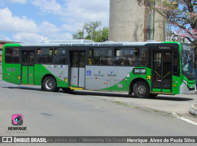 VB Transportes e Turismo 3388 na cidade de Campinas, São Paulo, Brasil, por Henrique Alves de Paula Silva. Número da foto: #10516700.