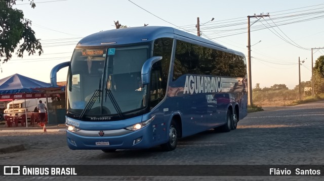 Viação Águia Branca 27010 na cidade de Cruz das Almas, Bahia, Brasil, por Flávio  Santos. Número da foto: #10516980.
