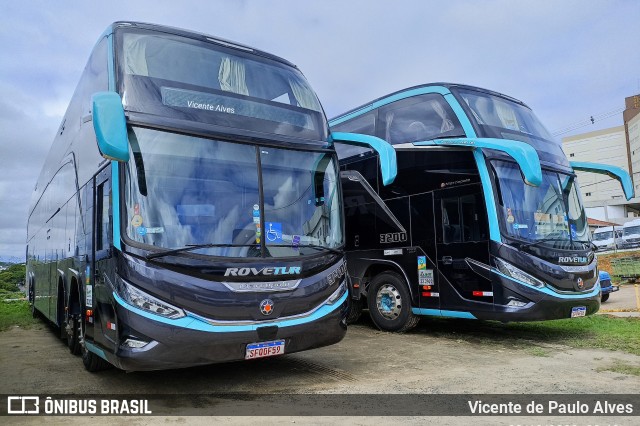 Rovetur Turismo 3400 na cidade de Cachoeira Paulista, São Paulo, Brasil, por Vicente de Paulo Alves. Número da foto: #10516563.