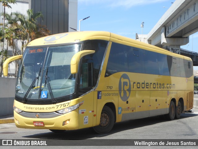 RodeRotas - Rotas de Viação do Triângulo 7757 na cidade de Rio de Janeiro, Rio de Janeiro, Brasil, por Wellington de Jesus Santos. Número da foto: #10518033.