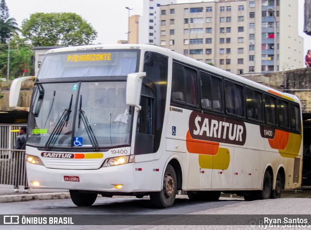 Saritur - Santa Rita Transporte Urbano e Rodoviário 19400 na cidade de Belo Horizonte, Minas Gerais, Brasil, por Ryan Santos. Número da foto: #10516784.