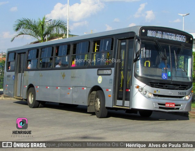 Viação Lira 14009 na cidade de Hortolândia, São Paulo, Brasil, por Henrique Alves de Paula Silva. ID da foto: 10516760.