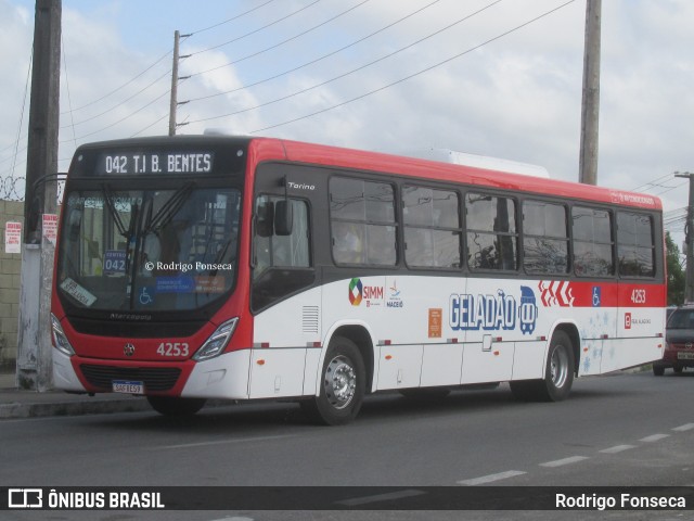 Real Alagoas de Viação 4253 na cidade de Maceió, Alagoas, Brasil, por Rodrigo Fonseca. Número da foto: #10519010.