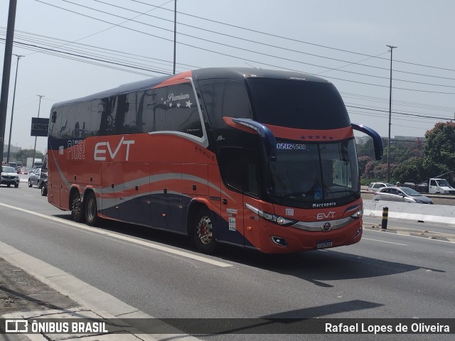 EVT Transportes 1160 na cidade de São Paulo, São Paulo, Brasil, por Rafael Lopes de Oliveira. ID da foto: 10516772.