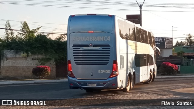 Viação Águia Branca 50400 na cidade de Cruz das Almas, Bahia, Brasil, por Flávio  Santos. Número da foto: #10516950.