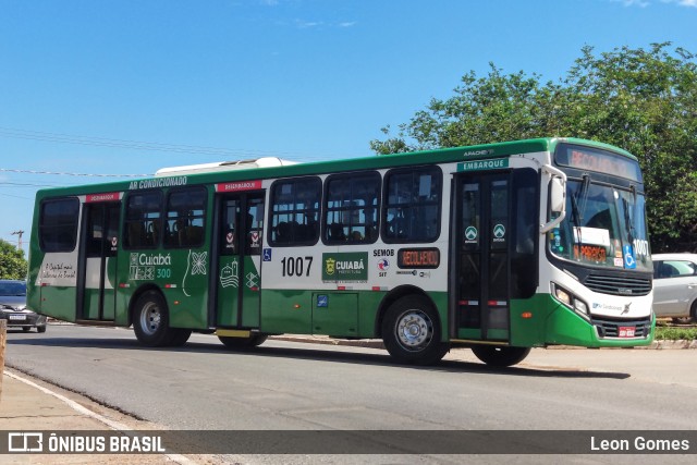 Viação Paraense Cuiabá Transportes 1007 na cidade de Cuiabá, Mato Grosso, Brasil, por Leon Gomes. Número da foto: #10516913.