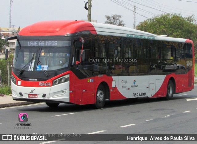 Itajaí Transportes Coletivos 2040 na cidade de Campinas, São Paulo, Brasil, por Henrique Alves de Paula Silva. Número da foto: #10518253.