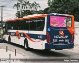 Viação Novacap B51612 na cidade de Rio de Janeiro, Rio de Janeiro, Brasil, por Felipe Fernandes. Número da foto: #10516843.