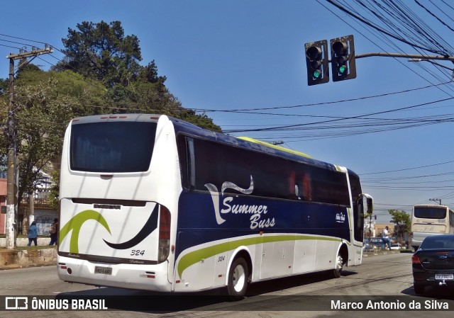 Summer Buss 324 na cidade de São Bernardo do Campo, São Paulo, Brasil, por Marco Antonio da Silva. ID da foto: 10521149.