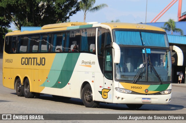 Empresa Gontijo de Transportes 14560 na cidade de Resende, Rio de Janeiro, Brasil, por José Augusto de Souza Oliveira. Número da foto: #10521821.