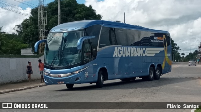 Viação Águia Branca 33020 na cidade de Cruz das Almas, Bahia, Brasil, por Flávio  Santos. Número da foto: #10520991.