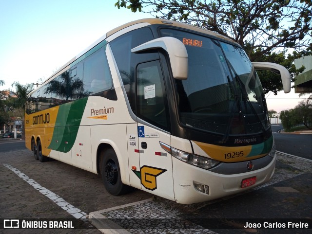 Empresa Gontijo de Transportes 19295 na cidade de Bauru, São Paulo, Brasil, por Joao Carlos Freire. Número da foto: #10519357.