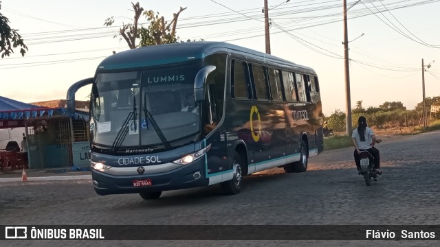 Viação Cidade Sol 9250 na cidade de Cruz das Almas, Bahia, Brasil, por Flávio  Santos. Número da foto: #10520918.