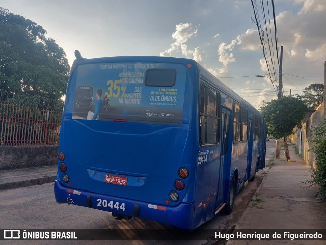 Viação Progresso 20444 na cidade de Belo Horizonte, Minas Gerais, Brasil, por Hugo Henrique de Figueiredo. Número da foto: #10519603.