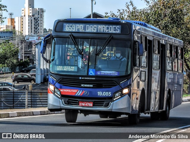 Transportes Capellini 19.085 na cidade de Campinas, São Paulo, Brasil, por Anderson Monteiro da Silva. Número da foto: #10519469.