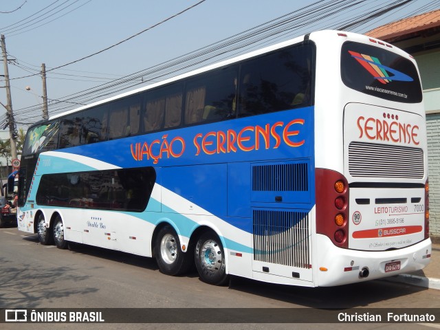 Viação Serrense 7000 na cidade de Congonhas, Minas Gerais, Brasil, por Christian  Fortunato. ID da foto: 10521742.