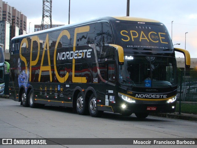 Expresso Nordeste 5405 na cidade de São Paulo, São Paulo, Brasil, por Moaccir  Francisco Barboza. Número da foto: #10522024.