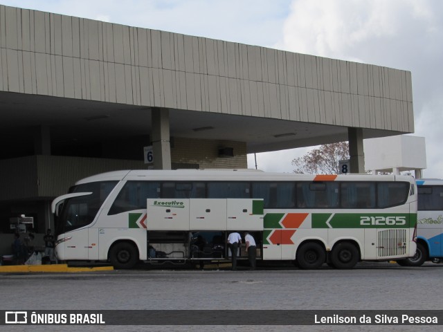 Empresa Gontijo de Transportes 21265 na cidade de Caruaru, Pernambuco, Brasil, por Lenilson da Silva Pessoa. ID da foto: 10520482.