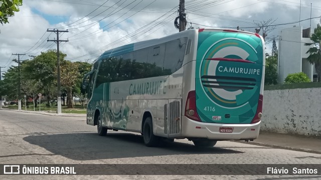 Auto Viação Camurujipe 4116 na cidade de Cruz das Almas, Bahia, Brasil, por Flávio  Santos. Número da foto: #10520987.