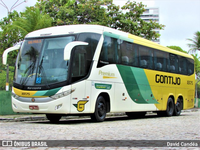 Empresa Gontijo de Transportes 18175 na cidade de Fortaleza, Ceará, Brasil, por David Candéa. ID da foto: 10520036.