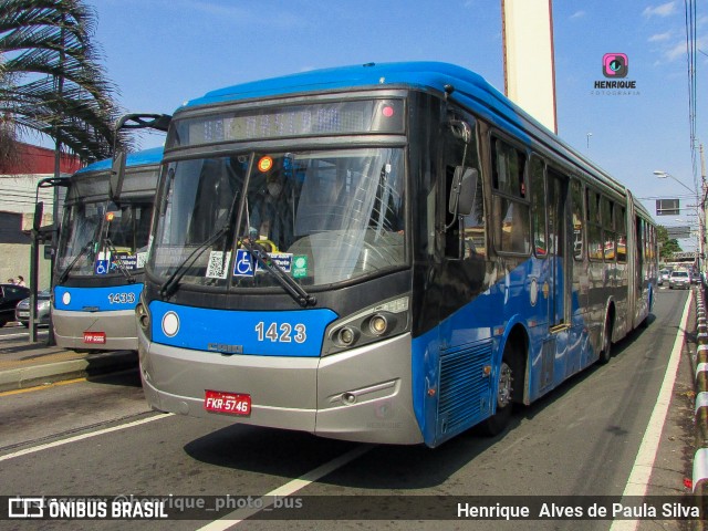 VB Transportes e Turismo 1423 na cidade de Campinas, São Paulo, Brasil, por Henrique Alves de Paula Silva. Número da foto: #10519757.