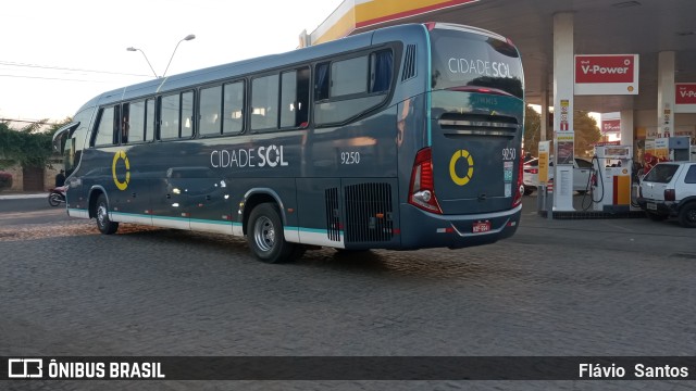 Viação Cidade Sol 9250 na cidade de Cruz das Almas, Bahia, Brasil, por Flávio  Santos. Número da foto: #10520919.