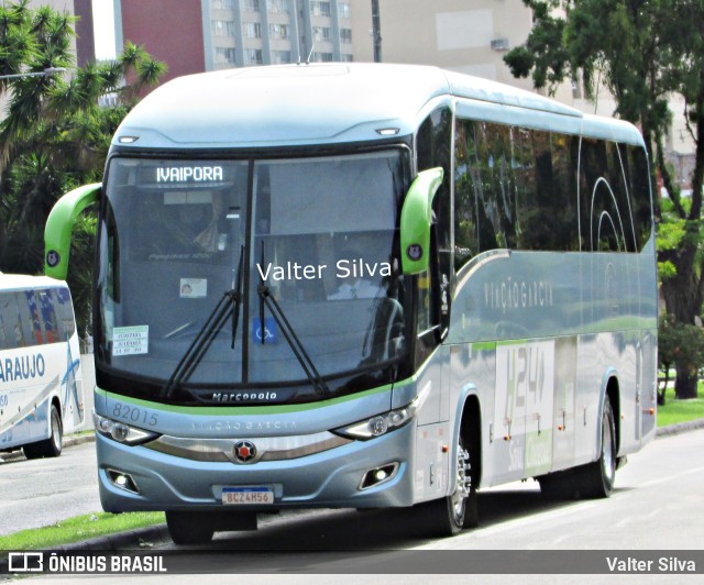 Viação Garcia 82015 na cidade de Curitiba, Paraná, Brasil, por Valter Silva. ID da foto: 10523311.