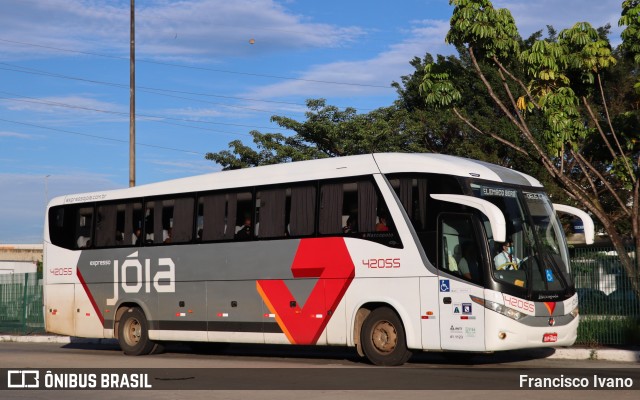 Viação Jóia > Expresso Jóia 42055 na cidade de São Paulo, São Paulo, Brasil, por Francisco Ivano. ID da foto: 10524918.