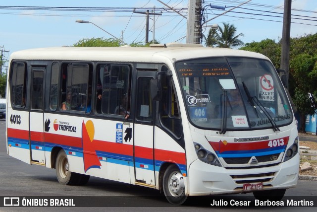 Transporte Tropical 4013 na cidade de Aracaju, Sergipe, Brasil, por Julio Cesar  Barbosa Martins. ID da foto: 10525114.