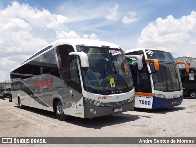 Pindatur Transporte e Turismo 2120 na cidade de São Paulo, São Paulo, Brasil, por Andre Santos de Moraes. Número da foto: #10523562.