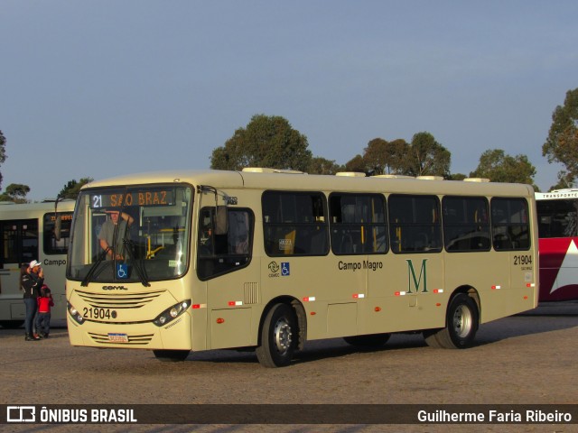 Auto Viação São Braz 21904 na cidade de Curitiba, Paraná, Brasil, por Guilherme Faria Ribeiro. ID da foto: 10524828.