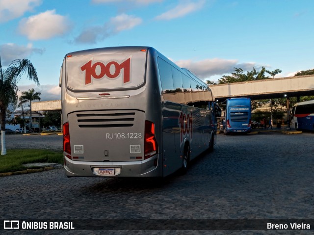 Auto Viação 1001 RJ 108.1228 na cidade de Campos dos Goytacazes, Rio de Janeiro, Brasil, por Breno Vieira. ID da foto: 10523281.