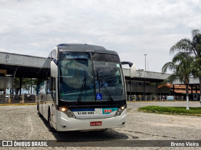 Auto Viação 1001 RJ 108.1085 na cidade de Campos dos Goytacazes, Rio de Janeiro, Brasil, por Breno Vieira. Número da foto: #10522988.
