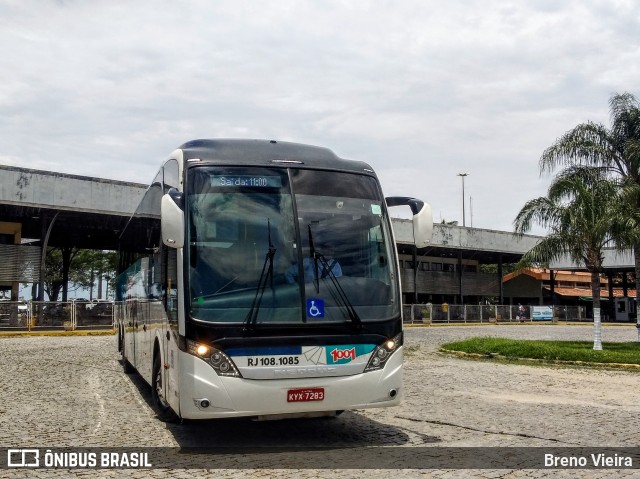 Auto Viação 1001 RJ 108.1085 na cidade de Campos dos Goytacazes, Rio de Janeiro, Brasil, por Breno Vieira. ID da foto: 10522988.