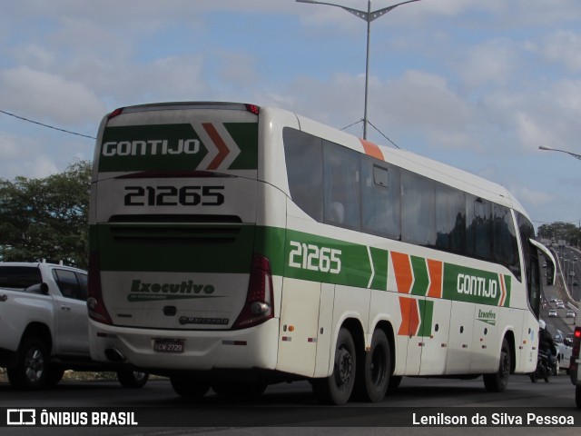 Empresa Gontijo de Transportes 21265 na cidade de Caruaru, Pernambuco, Brasil, por Lenilson da Silva Pessoa. ID da foto: 10523009.