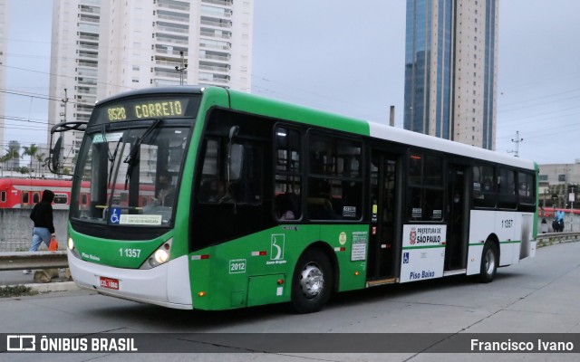 Viação Santa Brígida 1 1357 na cidade de São Paulo, São Paulo, Brasil, por Francisco Ivano. Número da foto: #10524345.
