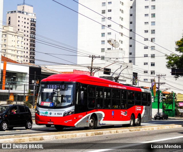 Himalaia Transportes > Ambiental Transportes Urbanos 4 1523 na cidade de São Paulo, São Paulo, Brasil, por Lucas Mendes. ID da foto: 10523800.